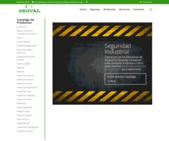 SegVal.cl(Seguridad Industrial y Ropa Corporativa) Screenshot