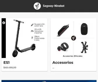 Segway-Ninebot.com.ar(Segway Ninebot) Screenshot