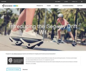 Segway.com.sg(Segway) Screenshot