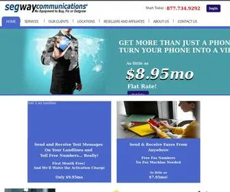Segwaycommunications.com($8.95mo Voicemail Service) Screenshot
