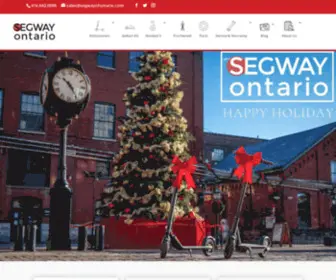 Segwayofontario.com(Segway of Ontario) Screenshot