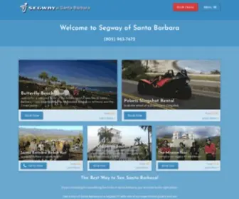 Segwayofsb.com(Segway of Santa Barbara) Screenshot