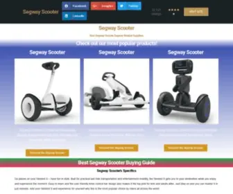 Segwayscooter.shop(Segway Scooter Review) Screenshot