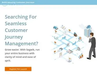 Segwik.com(Grow with Frictionless & Automated Business Processes with Segwik) Screenshot