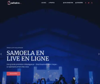 Sehatra.com(Plateforme de concert en ligne) Screenshot