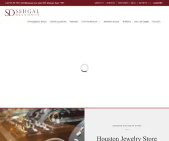 Sehgaldiamonds.com(Sehgal Diamonds) Screenshot