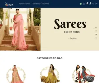 Sehgall.com(Sehgall Sarees) Screenshot