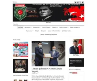 Sehitgazi.org(Türkiye Harp Malulü Gaziler Şehit Dul ve Yetimleri Derneği Genel Merkezi) Screenshot