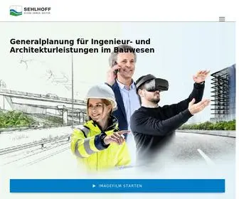 Sehlhoff.eu(Generalplanung für Ingenieur) Screenshot