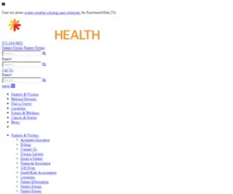 Sehosp.org(SoutheastHEALTH) Screenshot