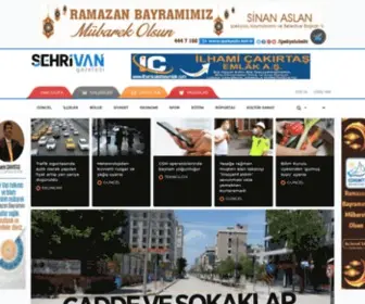 Sehrivangazetesi.com(Van Haber) Screenshot