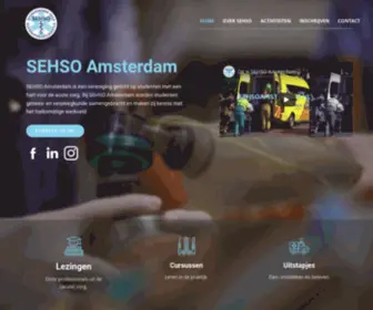 Sehsoamsterdam.nl(SEHSO Amsterdam) Screenshot