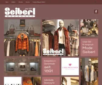 Seiberl.info(Modehaus Seiberl) Screenshot