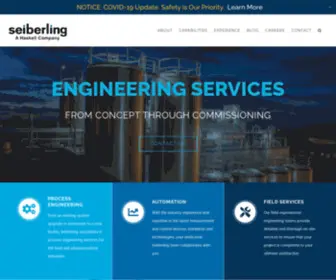 Seiberling.com(Seiberling engineering and consulting services) Screenshot