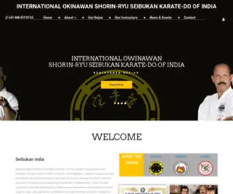 Seibukanindia.com(Web Server's Default Page) Screenshot