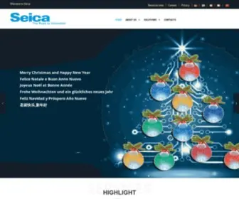 Seica.com(Automatic Test Equipment) Screenshot