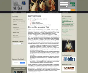 Seicat.org(Sociedad Española de Imagen Cardiotorácica) Screenshot