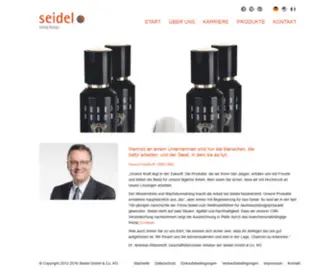 Seidel.de(Seidel GmbH & Co) Screenshot