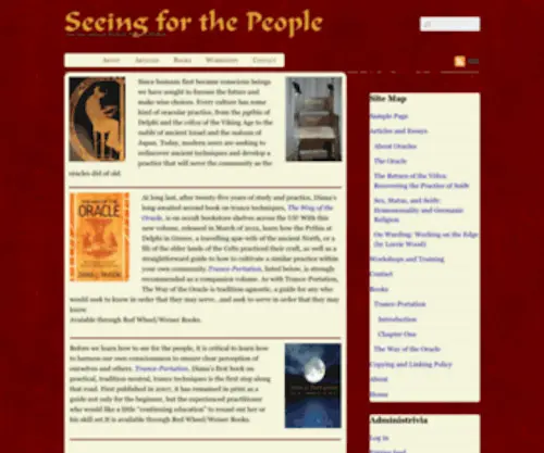 Seidh.org(Seeing for the People) Screenshot