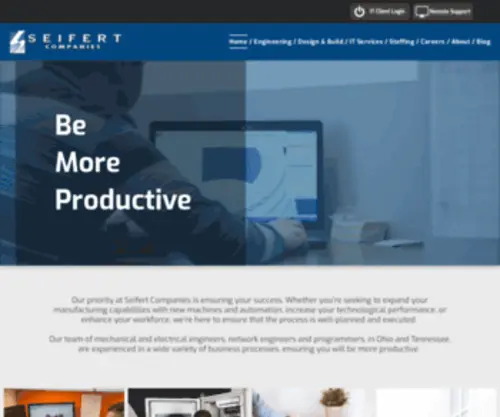 Seifert.com(Seifert Companies) Screenshot