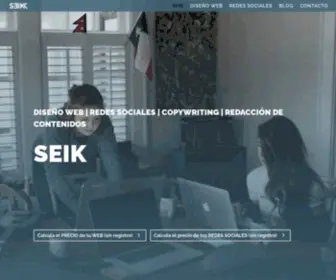 Seik.es(Diseño Web) Screenshot