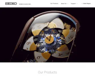 Seiko-Clock.com(SEIKO CLOCK) Screenshot