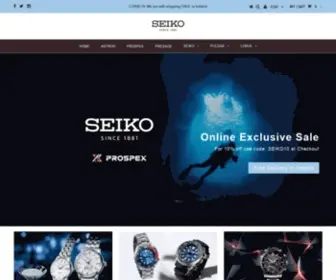 Seiko.ie(Seiko Boutique Ireland) Screenshot