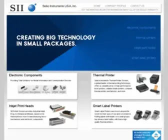 Seikoinstruments.com(Seiko Instruments USA) Screenshot