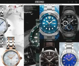 Seikousa.com(Seiko Watches USA) Screenshot