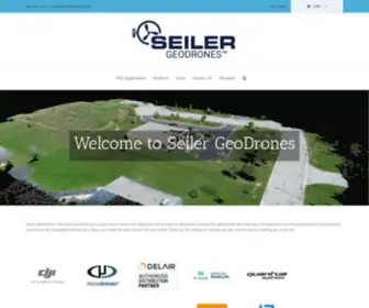 Seilergeodrones.com(Seiler GeoDrones) Screenshot