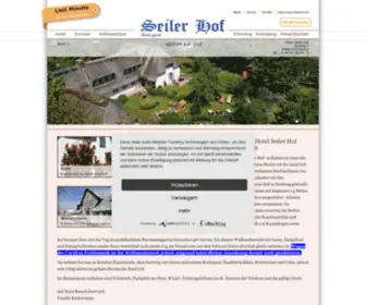 Seilerhofsylt.de(Hotel Seiler Hof Sylt) Screenshot