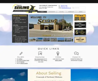 Seilingok.com(Town of Seiling) Screenshot