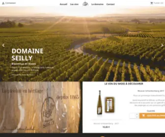 Seilly.com(Domaine SEILLY) Screenshot
