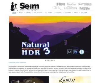 Seimeffects.com(Lightroom Presets) Screenshot