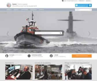 Seimi-Equipements-Marine.com(SEIMI Equipements Marine) Screenshot