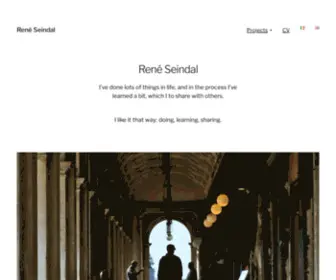 Seindal.dk(René Seindal) Screenshot