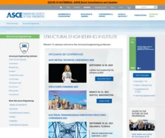 Seinstitute.org(Structural Engineering Institute) Screenshot