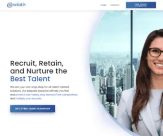 Seintiv.com(Seintiv Talent Solutions) Screenshot