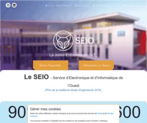 Seio.org(Entreprise) Screenshot