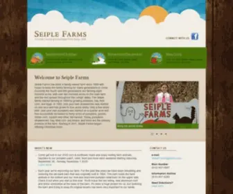 Seiplefarms.com(Family Owned Since 1889) Screenshot