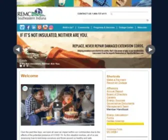 Seiremc.com(Southeastern Indiana REMC) Screenshot
