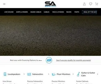 Seismicaudiospeakers.com(Seismic Audio) Screenshot