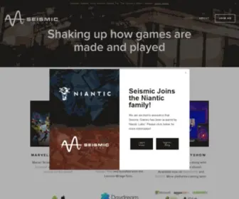 SeismicGames.com(Niantic, Inc) Screenshot