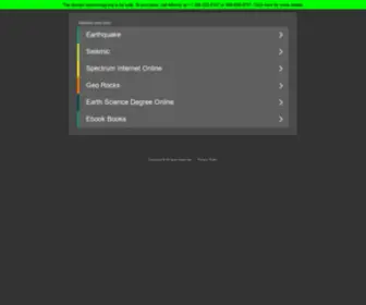 Seismology.org(Seismology) Screenshot