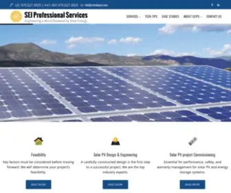 Seisolarpros.com(Solar PV Design & Consulting Company) Screenshot