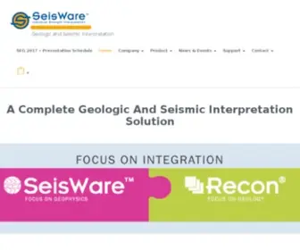 Seisware.com(We’re a different kind of technology company. Our vision) Screenshot