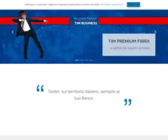 Seiteltimbusiness.it(Agenzia TIM Business Partner) Screenshot