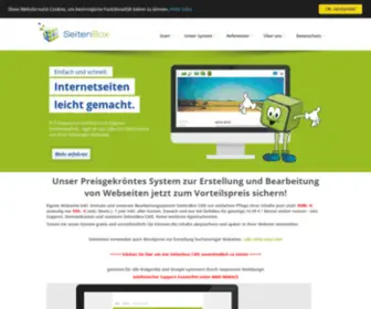 Seitenbox.de(Webdesign mit Wordpress) Screenshot