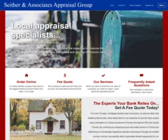 Seitherandassociatesappraisalgroup.com(Real Estate Appraisal) Screenshot