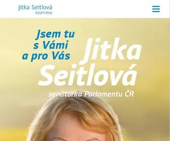 Seitlova.cz(RNDr. Jitka Seitlová) Screenshot